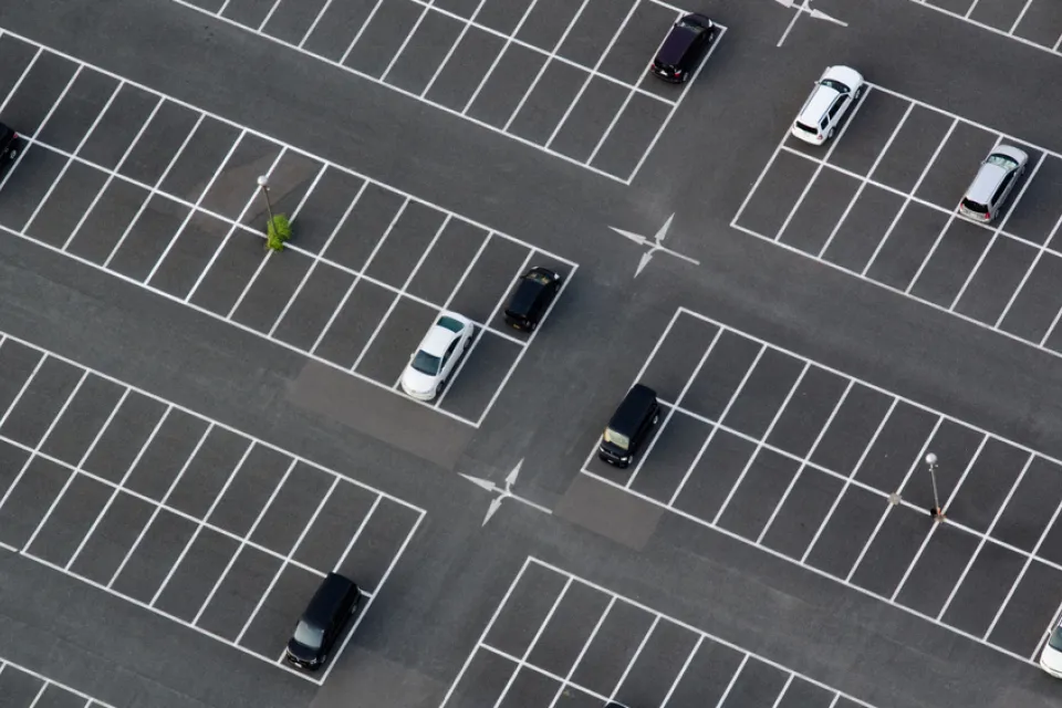 Empty Parking Lot